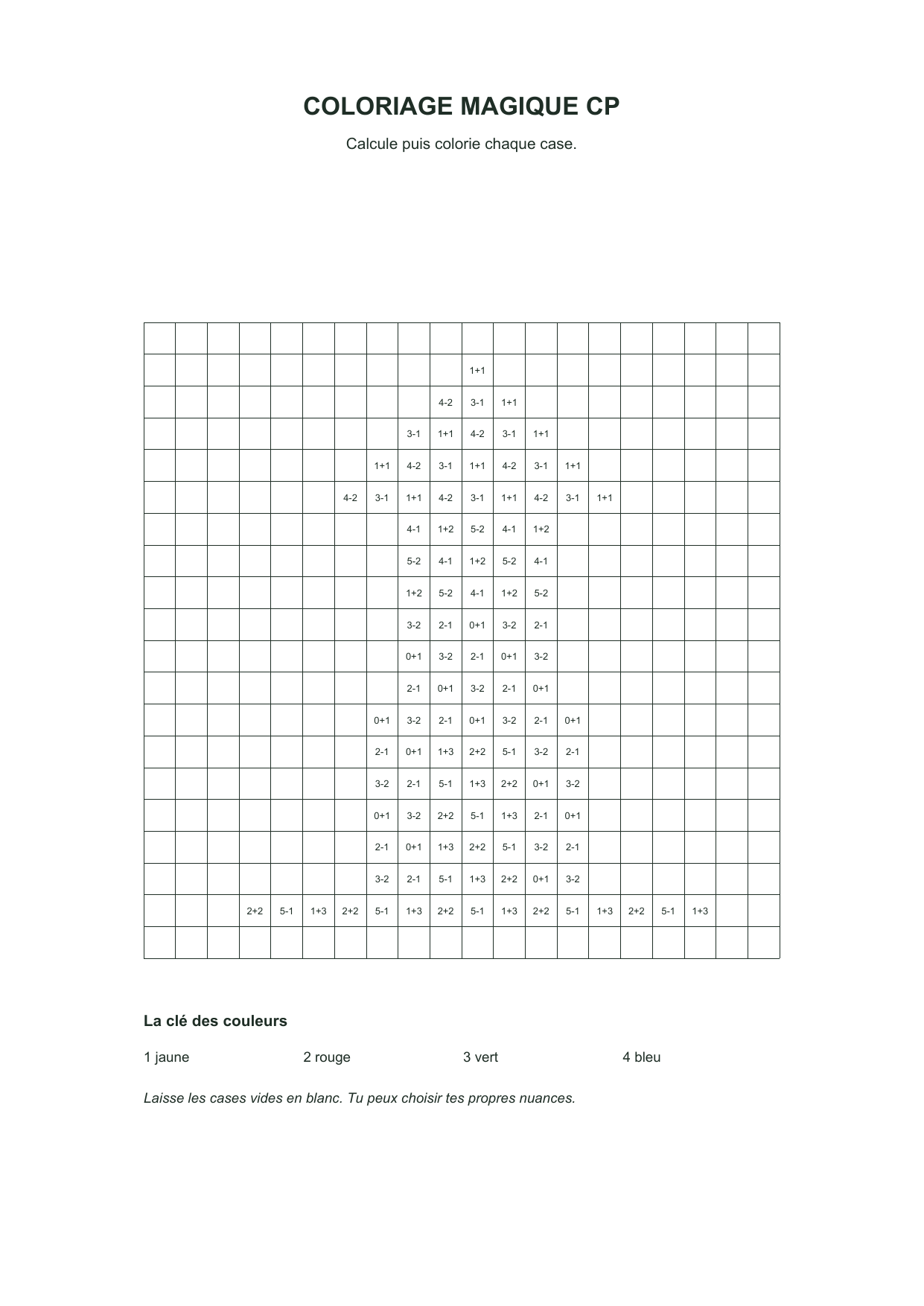 Phare à calculer : dessin en noir et blanc à colorier