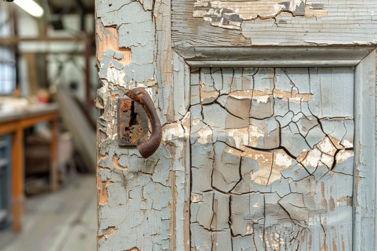 Comment réparer une porte en bois abimée ?