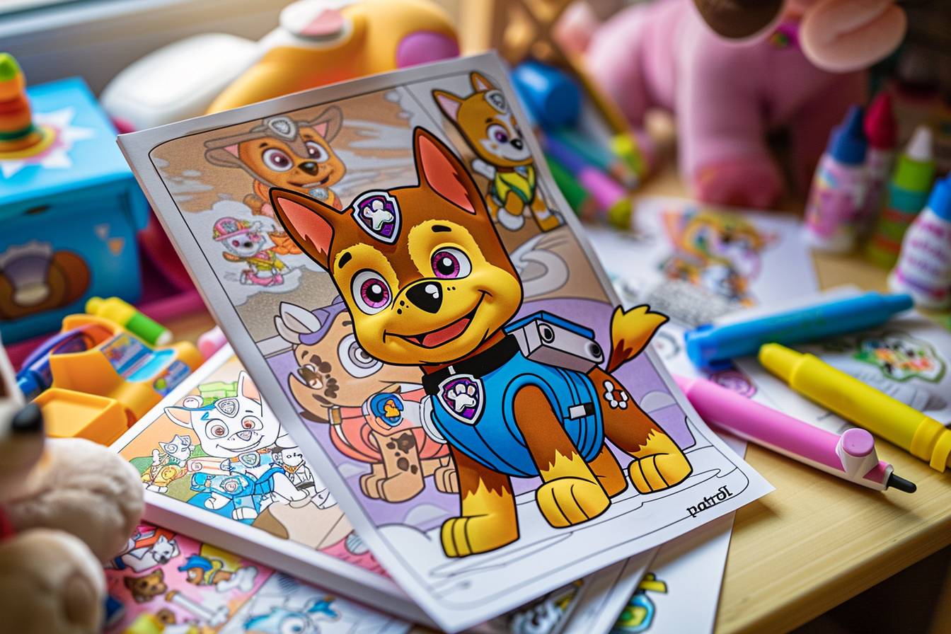 Téléchargez vos coloriages Pat Patrouille à imprimer