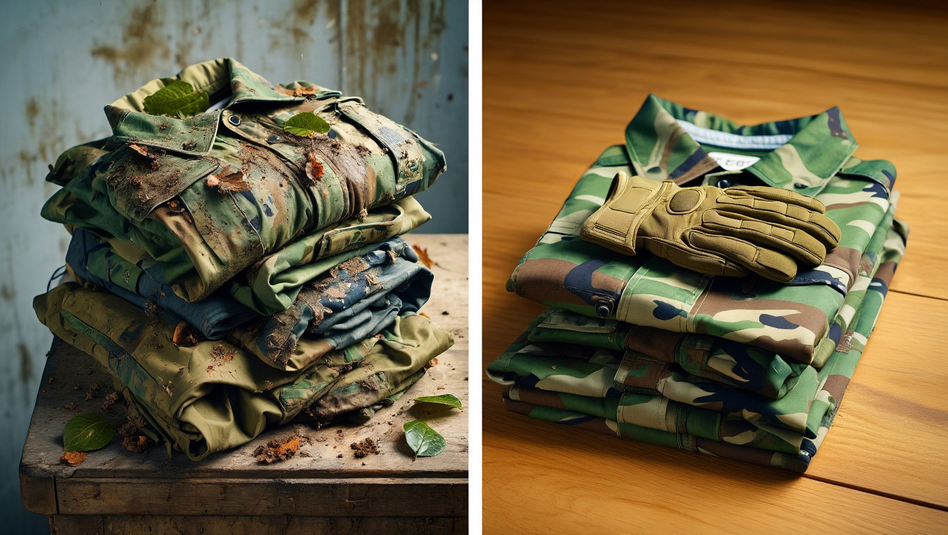 Airsoft Clothing Before_After