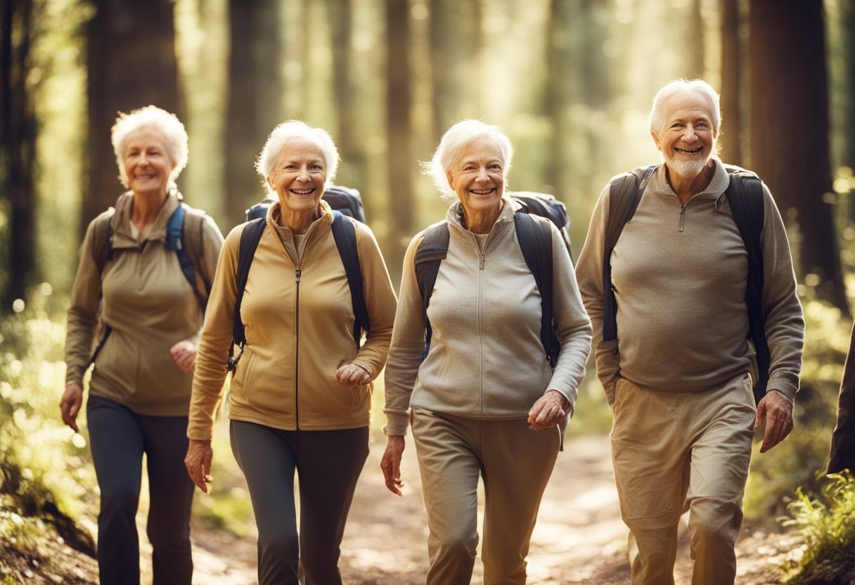 Randonnée pour célibataires seniors