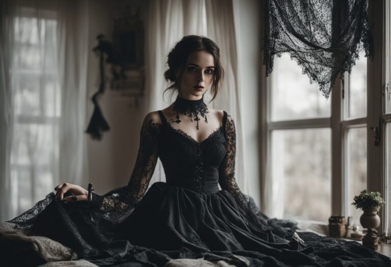 Fabriquer un déguisement gothique femme