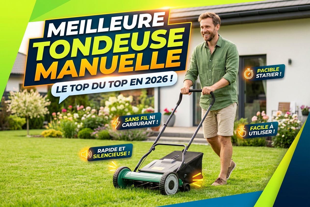 Tondeuse manuelle pelouse