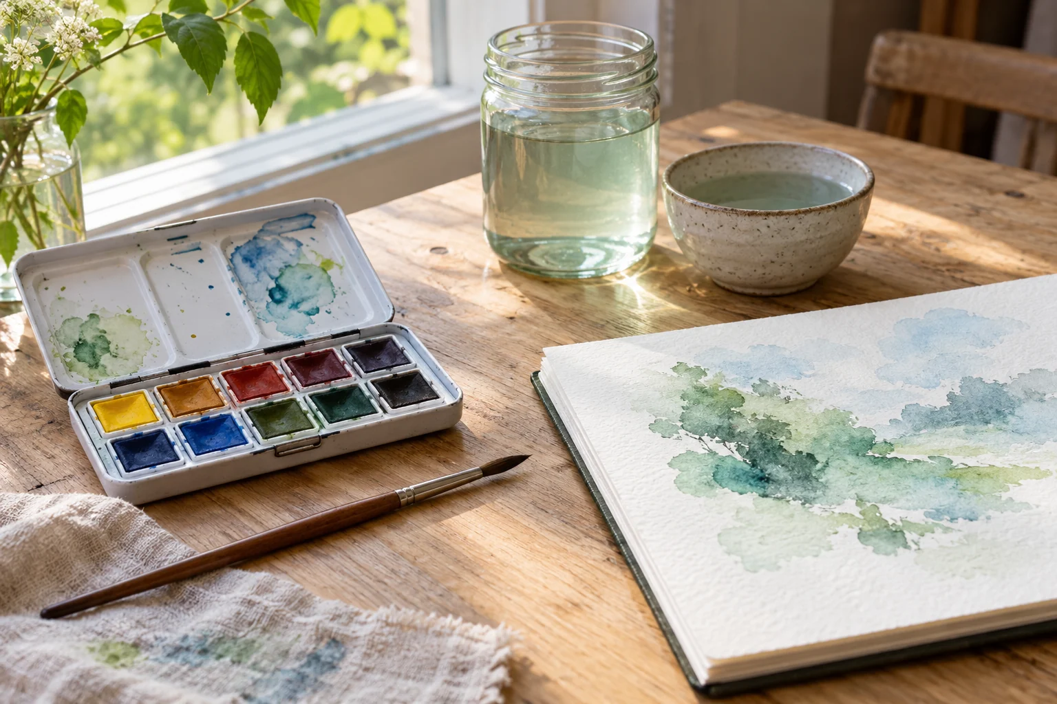 Illustration : Meilleur coffret aquarelle débutant : lequel acheter pour bien démarrer ?