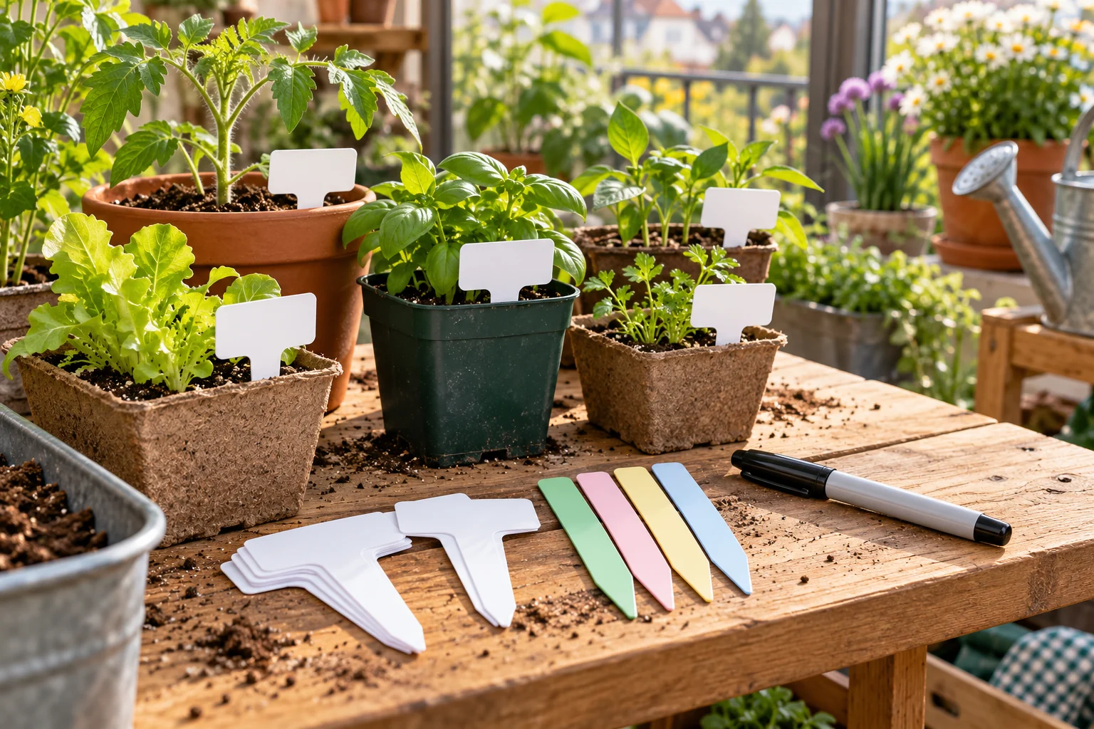 Illustration : Meilleures étiquettes pour plantes : lesquelles acheter pour vos semis ?