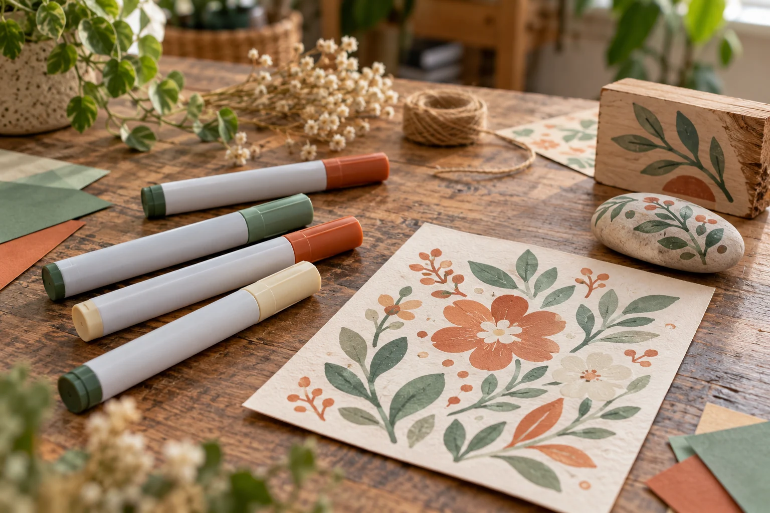 Illustration : Meilleurs feutres acryliques : lesquels acheter pour vos créations ?