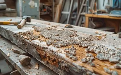 Comment réparer du bois pourri ? Toutes les étapes
