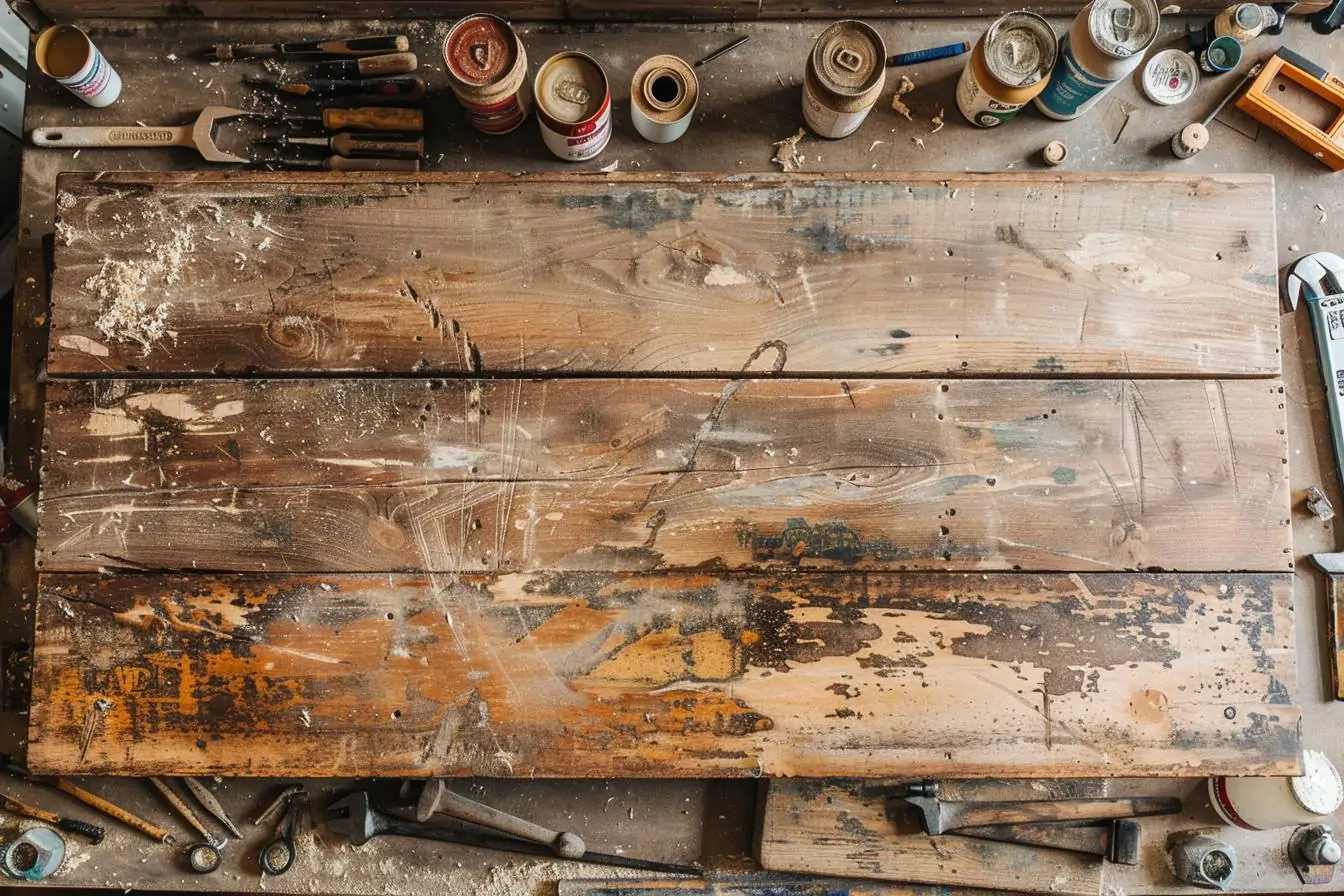 Comment réparer un meuble en bois abîmé ?